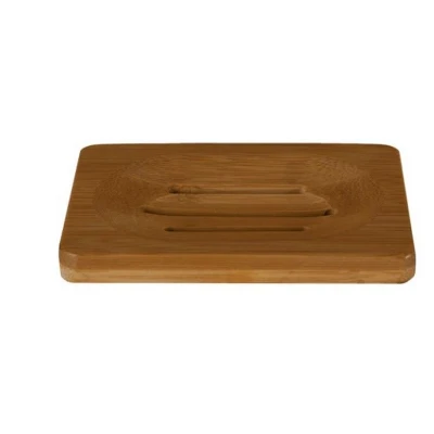 Abbildung von HappySoaps Zeep Houder Bamboe voor twee Bars en