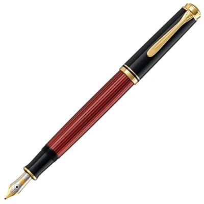 Abbildung von Pelikan Souverän M600 Black Red FP B