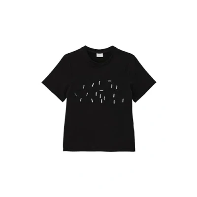 Abbildung von s.Oliver MIT Details Tshirt print für Kinder, Größe: 176, Schwarz