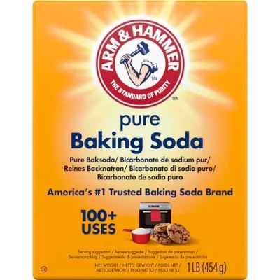 Abbildung von ARM &amp; HAMMER Baking Soda, reines Backnatron, America&#039;s #1 Trusted Soda Brand, 454 g