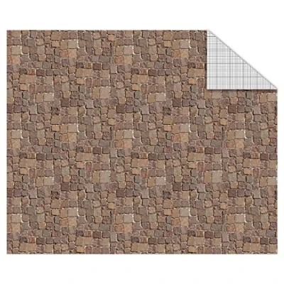 Abbildung von Ursus 11404607F Fotokarton für Modellbau und Papier Häuser, Straßenpflaster, DIN A4, 300 g/qm, 10 Blatt, beidseitig bedrucktes Bastel Papier, Motiv Karton aus Frischzellulose Kunstwerke