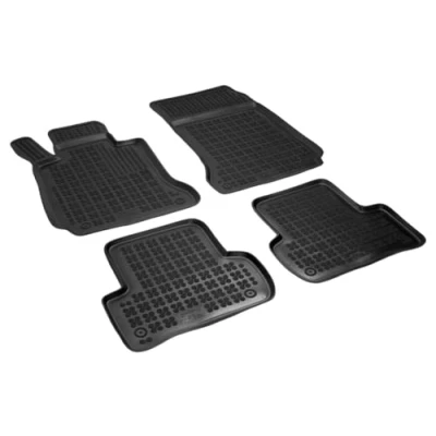 Abbildung von AZUGA Hohe Gummi Fußmatten passend für Mercedes C Klasse Limousine W204 ab 4/2007 2/2014/T Modell S204 11/2007 8/2014 AZ10300111