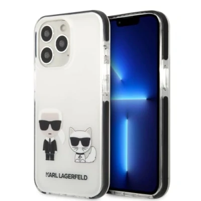 Abbildung von Karl Lagerfeld KLHCP13XTPEKCW Hülle für iPhone 13 Pro Max 6,7&quot; hardcase Weiß Kar