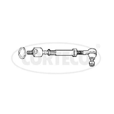 Abbildung von CORTECO 49396375 Spurstange Vorderachse links RENAULT: CLIO 1