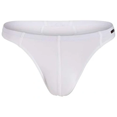 Abbildung von Olaf Benz Ministring MIT Gummibund Slip, Herren, Größe: Small, Weiß