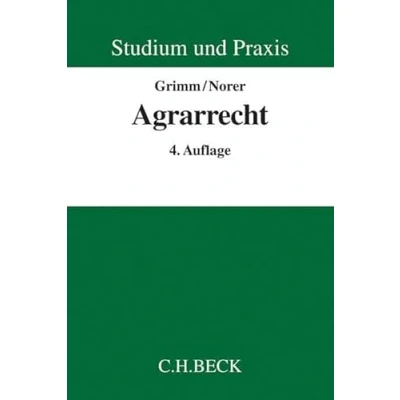 Abbildung von Agrarrecht (Studium und Praxis)