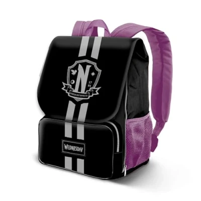 Abbildung von Wednesday School EXP Ausbaufähig Rucksack, Schwarz, 30 x 45 cm, Kapazität 28 L