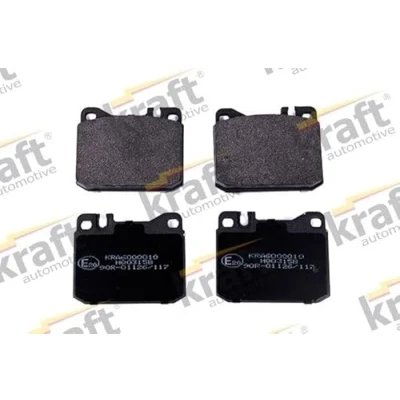 Abbildung von KRAFT 6000010 Bremsbelagsatz Vorderachse FORD: FIESTA 6, VOLKSWAGEN: LT 28 35 I Bus, Kastenwagen, 40 55 Pritsche / Fahrgestell
