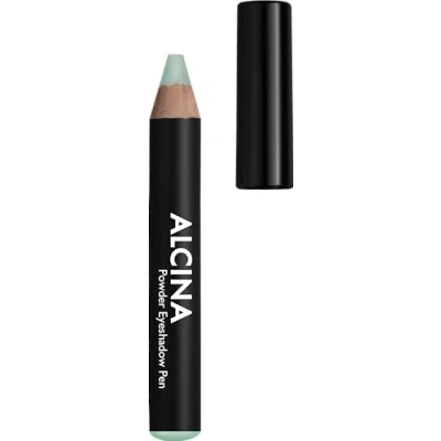 Abbildung von ALCINA Powder Eyeshadow Pen fresh Mint Vielfältig einsetzbarer Lidschattenstift pudrige Textur mit schimmernden, metallischen Pigmenten intensive Farbabgabe Farbe leichter Auftrag