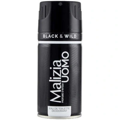 Abbildung von Malizia Uomo Schwarzes und Wildes Deodorant, 150 ml