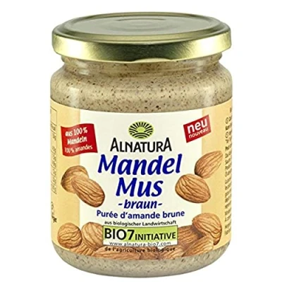 Abbildung von Alnatura Bio Mandelmus braun, 250 g