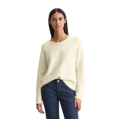 Abbildung von Marc O&#039;Polo Denim LONG Sleeve Strickpullover, Damen, Größe: Large, Chalky sand