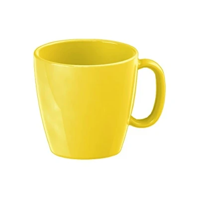 Abbildung von WACA 1709 Tasse Henkelbecher 230 ml Dm 81 mm, Farbe:gelb
