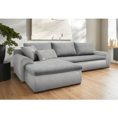 Abbildung von Home affaire Ecksofa Win L Form, wahlweise mit Bettfunktion und Bettkasten