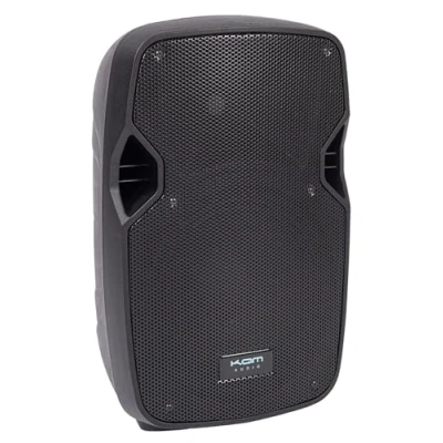 Abbildung von KAM RZ10A V3 300W 10 Zoll Aktivlautsprecher Professionelle PA Anlage mit eingebautem Verstärker, Mehreren Audioeingängen und Bühnenmonitor Fähigkeit