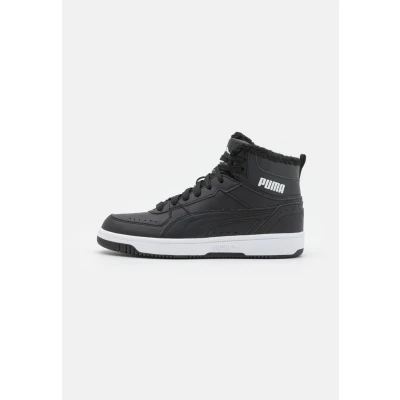 Abbildung von Puma Rebound JOY Sneaker high für Kinder, Größe: 37, Black/white Schuhe