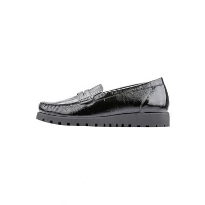 Abbildung von Waldläufer Hegli Mokassin, Damen, Größe: 36.5, Black Schuhe