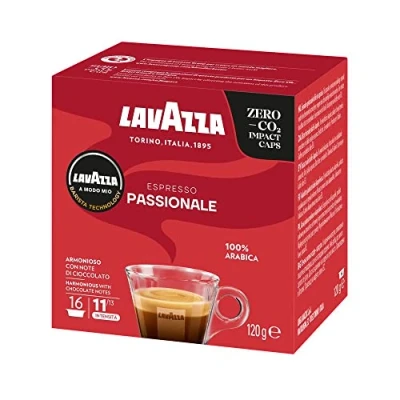 Abbildung von Lavazza A Modo Mio Espresso Passionale, Kaffee, Kaffeekapseln, Arabica, 80 Kapseln