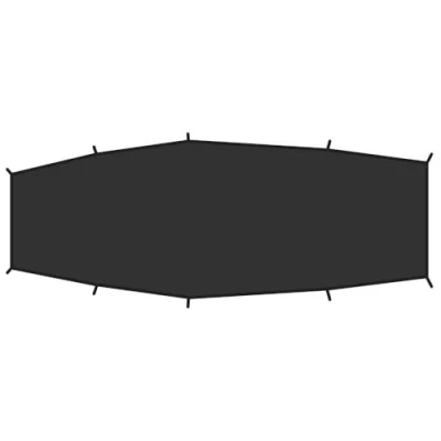 Abbildung von Fjällräven Shape 2 Footprint Black Zelt Zubehör