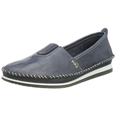 Abbildung von Andrea Conti Slipper, Damen, Größe: 40, Blau Leder