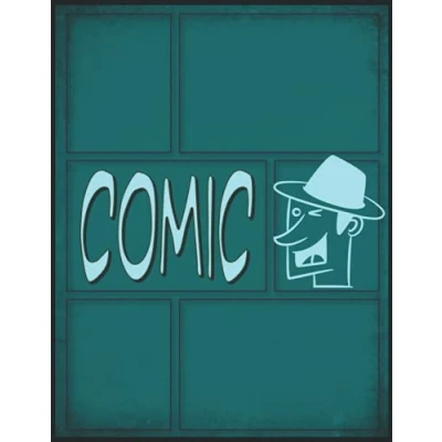 Abbildung von Kreiere Deinen Eigenen Comic: 100 Leere Vorlagen Comics Deutsch Buch Din A4 Seiten Leer Comic Heft Ausergewoehnliche Geschenke Männer