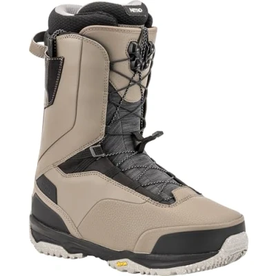 Abbildung von Nitro Herren Snowboards Venture Pro TLS &#039;23 All Mountain Freeride Freestyle Schnellschnürsystem Boot Snowboardboot, MUD, MP 28.5 // EU 43 1/3 US 10,5