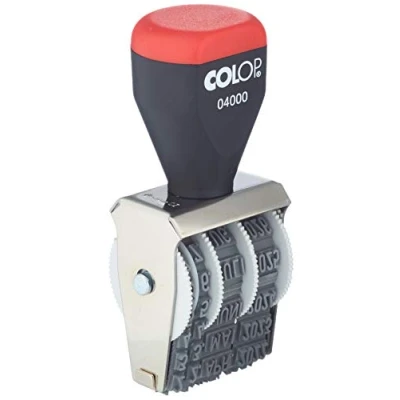 Abbildung von Colop Datumstempel 04000 4 mm Schrifthöhe/4200420200, 6 x 5 2 cm