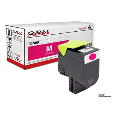 Abbildung von Kompatibel OBV Toner für Lexmark 71B20M0 CS317dn CS417dn CS517de CX317dn CX417de CX517de 2300 Seiten magenta