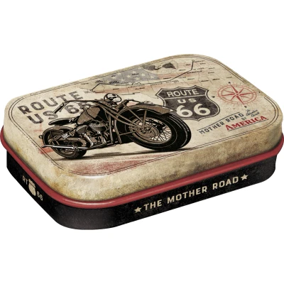 Abbildung von Nostalgic Art Pillendose Route 66 &quot;Bike Map&quot;