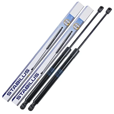 Abbildung von 2x Original STABILUS Gasfeder Heckklappe Dämpfer Gasdämpfer Gasdruckdämpfer Heckklappendämpfer Kofferraum Satz LIFT O MAT L=521 MM 475 N