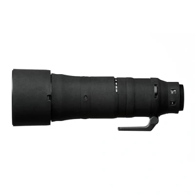 Abbildung von easyCover Lens Oak Objektivschutz Schutz für Ihr Kameraobjektiv Geeignet Nikkor Z 180 600mm f/5.6 6.3 VR Schwarz