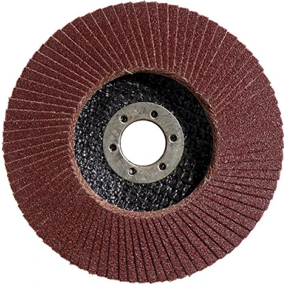 Abbildung von Bosch Professional 1x Fächerschleifscheibe X431 Standard for Metal (für Stahl, Gusseisen, Stahlblech, Gerade, Ø 125 mm, Körnung 120, Zubehör Winkelschleifer)