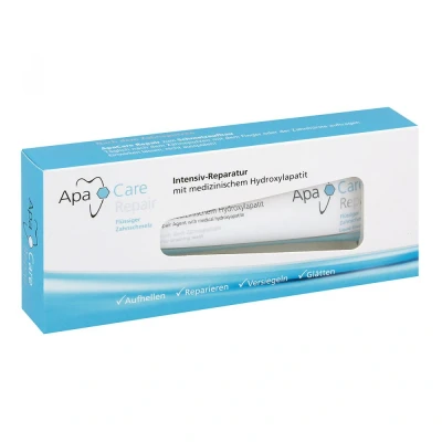 Abbildung von Apacare und Repair Gel Zahncreme