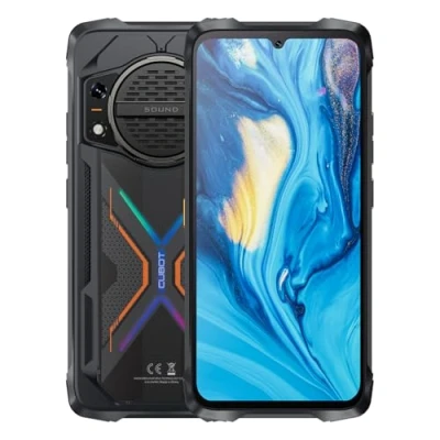 Abbildung von Cubot Kingkong Power 3 Smartphone mit 6,72&quot; FHD+ 120Hz, 24GB (12GB+12GB erweiterbar) RAM und 256GB ROM, 100 MP Hauptkamera, 10200mAh Akku, Android 14, Helio G99 Octa Core Prozessor, Farbe Schwarz.