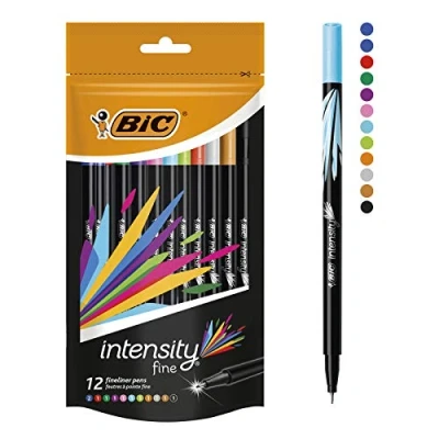 Abbildung von BIC 12 Intensität Fineliner sortiert (12 Stück)