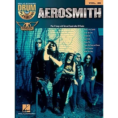 Abbildung von Aerosmith: Noten, CD für Schlagzeug (Drum Play along, Band 26): Drum Along Volume 26 26, 26)