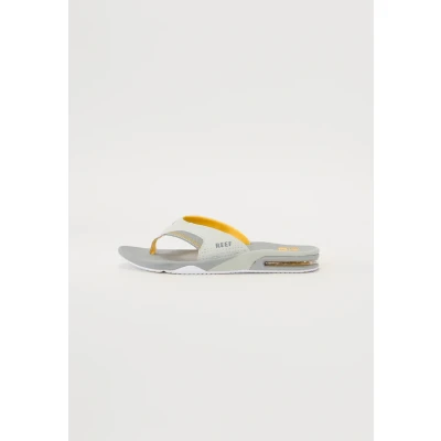 Abbildung von Reef Fanning Zehentrenner, Herren, Größe: 42, Yellow/grey Textil