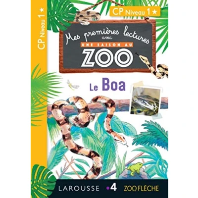 Abbildung von 1ères lectures UNE SAISON AU ZOO Le boa: CP Niveau 1