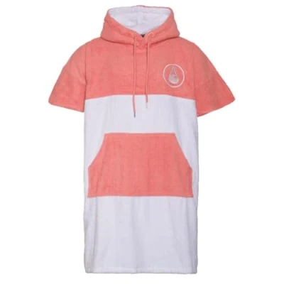 Abbildung von WAVE HAWAII Bade Poncho Damen &amp; Herren “Tavira Größe M, 160 190cm I00% Baumwolle Surf Erwachsene Frottee Handtuch I Hohe Wasserabsorption Umziehhilfe