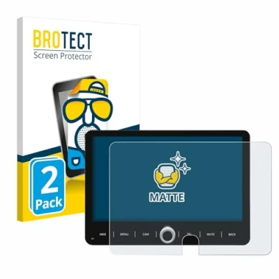 Abbildung von BROTECT Entspiegelungs Schutzfolie für Dynavin D9 T5TP (2 Stück) Matte Displayschutz Folie, Anti Reflex, Fingerprint