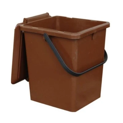 Abbildung von GARANTIA Biomülleimer Bioeimer Braun 10 Ltr