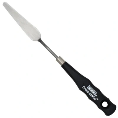 Abbildung von Liquitex 119913 Professional Malmesser mit einer gebürsteten rostfreien Metallklinge für Acrylfarben oder Ölfarben Nr.13