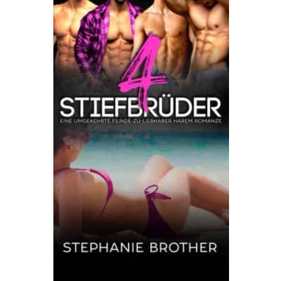 Abbildung von 4 STIEFBRÜDER: EINE UMGEKEHRTE FEINDE ZU LIEBHABER HAREM ROMANZE (VIER SERIE, Band 1)