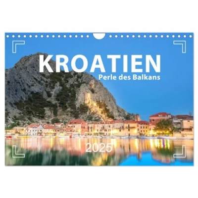 Abbildung von Kroatien Perle des Balkans (Wandkalender 2025 DIN A4 quer), CALVENDO Monatskalender