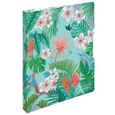 Abbildung von herlitz Ringbuch A4 aus PP, Motiv: Ladylike Jungle, 1 Stück