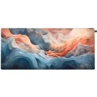 Abbildung von CHERRY XTRFY GP5, Gaming Mauspad aus Stoff in XL (920 x 400 3 mm), Glattes Speed Pad für Präzision, Vernähte Kanten, rutschfest, Maschinenwaschbar, Amnis Blue