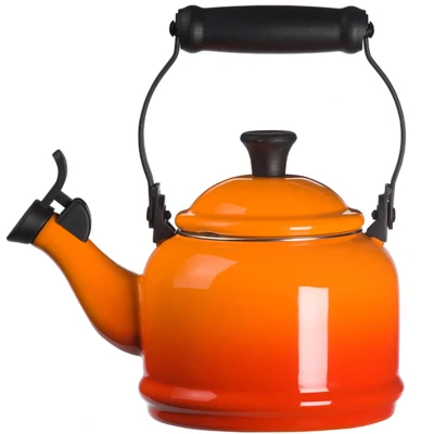 Abbildung von Le Creuset Pfeifkessel Demi Ofenrot 1.1 Liter