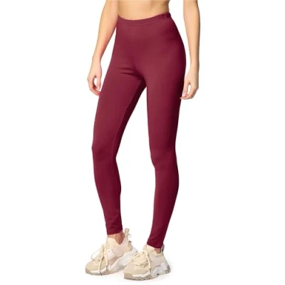 Abbildung von Merry Style Leggings Damen Hosen aus Baumwolle MS10 198 (1 tlg) elastischer Bund, eng