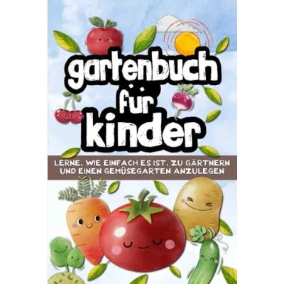 Abbildung von Gartenbuch für Kinder: Um zu lernen, wie man ganz einfach einen Gemüsegarten auf dem Land oder in der Stadt anlegt