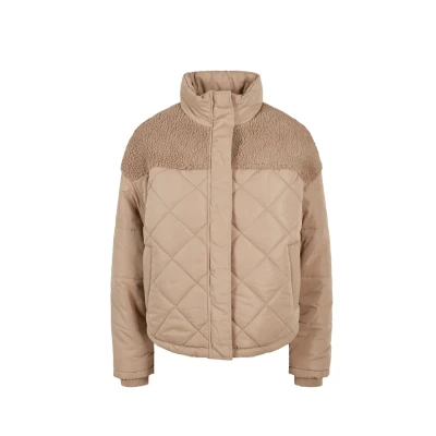 Abbildung von Urban Classics Daunenjacke, Damen, Größe: 5XL, Softtaupe
